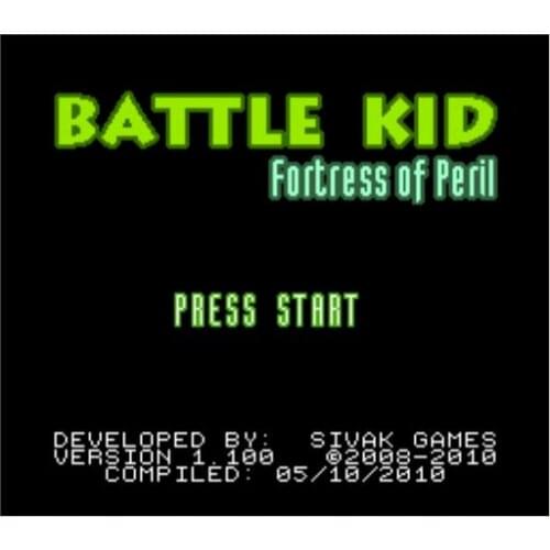 Battle Kid 1 Game Cartridge for NES/FC Console
