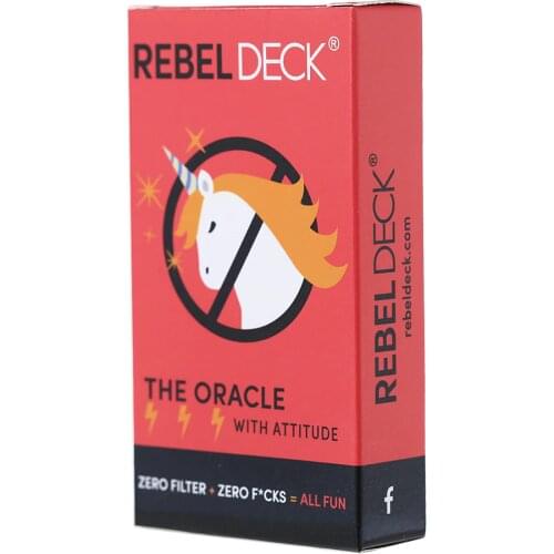 Oracle REBEL DECK Tarot Card Board Deck Games Palying Cards For Party Game