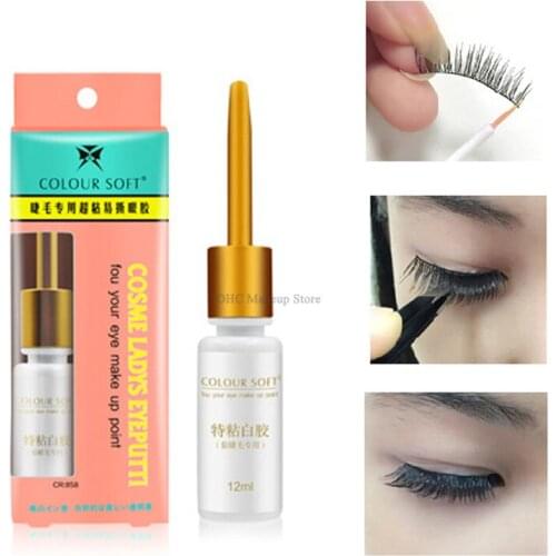 Eyelash Glue Extension Lash Lift Adhesive Transparent Invisibility Double Eyelid Glue Long-Lasting Quick-Drying Makeup Tool