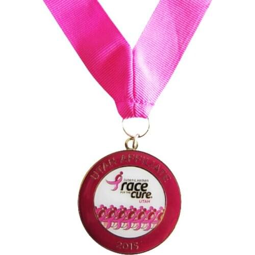 Custom medals low price Custom Cheap Zinc Alloy Metal Award enamel color Medal
