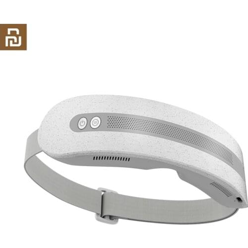 Momoda Cold Hot Compress Eye Massager Vibration Massage Bluethooth Music Relieve eye Fatigue Remove Puffiness Dark Circle