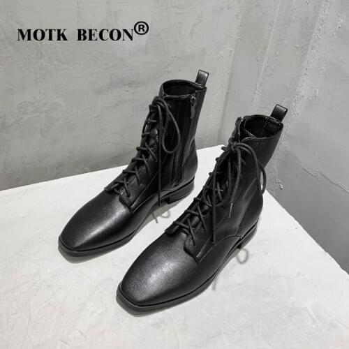 Женские ботинки MOTK BECON China At AliExpress