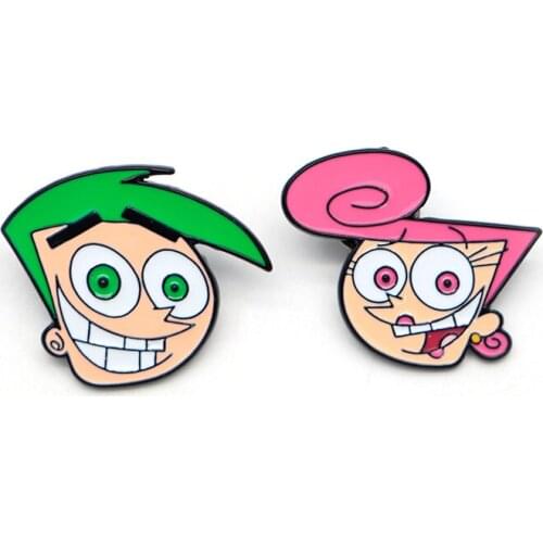 Cartoon Brooches Creative Enamel Pin for Boys Girls Lapel Pin Hat/bag Pins Denim Jacket Women Brooch SC4548