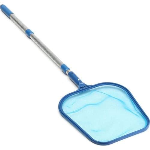 Swimming Pool Net Leaf Rake Mesh Skimmer With Telescopic Pole Pools Spas Clean Tool Pool Water Garbage Cleaning