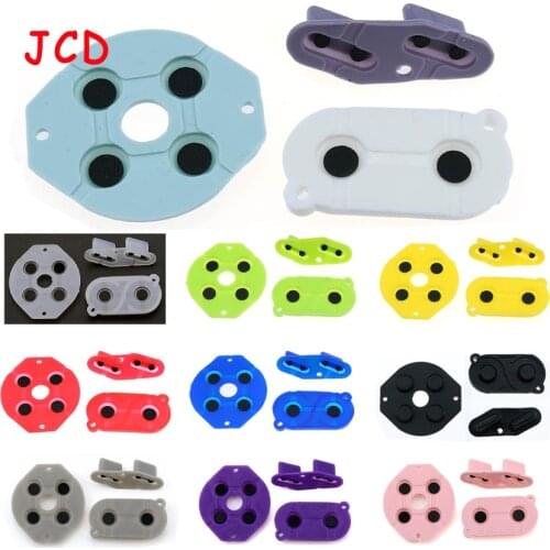 JCD Silicone Start Select Keypad For GB Rubber Conductive Buttons A-B D-pad Silicone Start Select Keypad for GameBoy Classic
