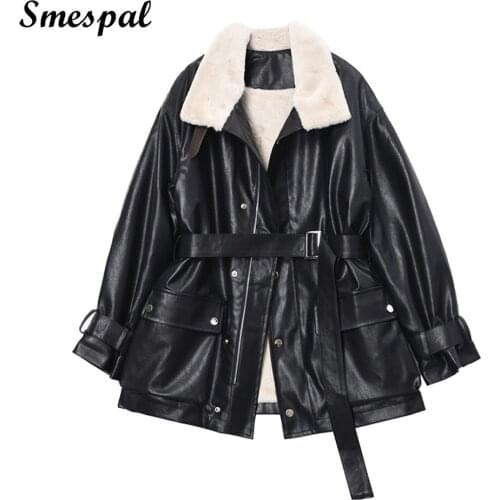 SMESPAL Women's Leather Jackets