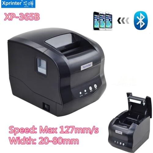 127mm/s USB port 2 in 1 bluetooth receipt Barcode Label Printer for mobile Android iSO Windows Linux 58mm or 80mm Thermal pape