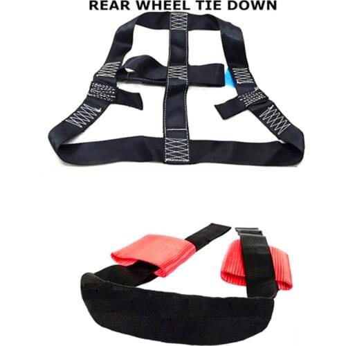 Universal Motorcycle Transport Tie Down Strap for BMW for DUCATI Scrambler 2018 2019 Motorbike parts