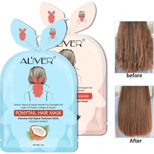 15ml Repair Damaged Hair Moisturizing Nourishing Mask Improve Frizzy Splits Greasy Natural Hair Care Product Hair Mask TSLM2