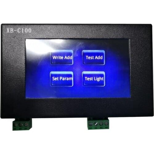 DMX512 Touch screen Address code writer ; TM512/SM16512/ UCS512/GS8512 etc Address writer ,for DMX512 code writers