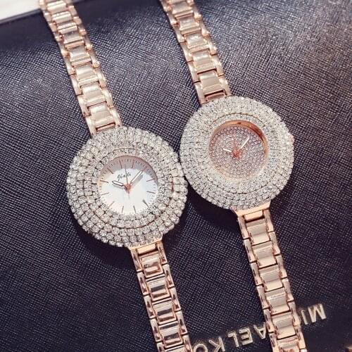 Luxury Brand Womens Watches Bracelet Creative Diamond Quartz Watches Ladies Elegant Bracelet Relogio Feminino Reloj Mujer