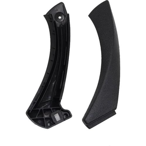 1pcs Car Inner Handle Interior Door Panel Pull Trim Cover Gray Beige Black left Right For BMW 3 series E90 E91 316 318 320 325