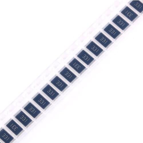 50 pcs 2512 Chip Resistor 1W 330 ohm 330R SMD Resistance 331 5% DIY Kit