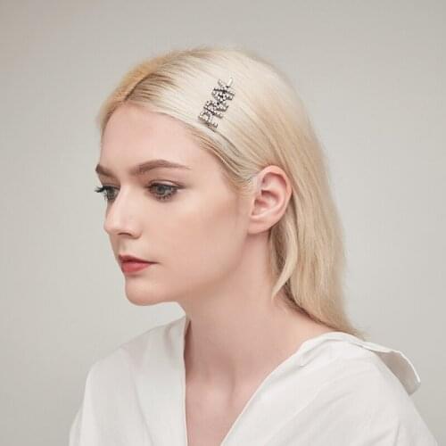 Blingbling Words Hair Clips Crystal Letters Bobby Pins The Most Popular Hair Pins Accessories all over the World