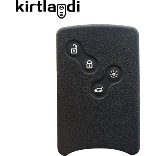 Silicone Car Key Case Cover Holder Shell for Renault Clio Logan Megane 2 3 Nema Captur Koleos Scenic Fluence Zoe Set Car-styling