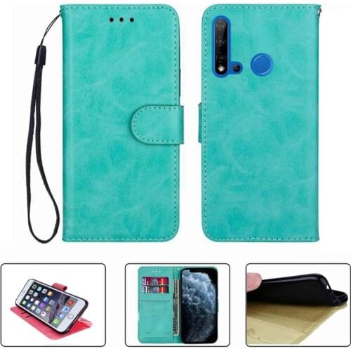 For Huawei Nova 5i P20 lite (2019) GLK-LX1 GLK-LX1U Wallet Case High Quality Flip Leather Phone Shell Protective Cover Funda