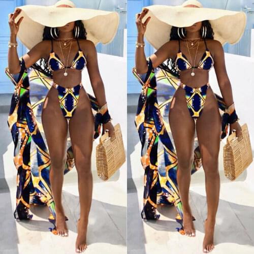 Women Triangle Bikini Sets Brazilian Thong low Waisted Solid Push up Female Sequins Swimsuit Bathingsuit Beachwear Holida