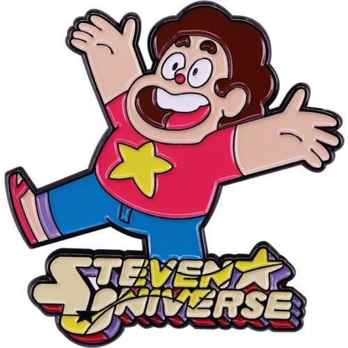 Steven Universe Enamel Pin movie compassionate child Brooch Film Cartoon Character Jewelry