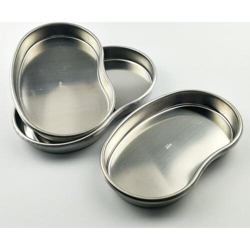 Stainless Steel Instruments Bending Tray Disinfection Plate For eyebrow lip Tattoo