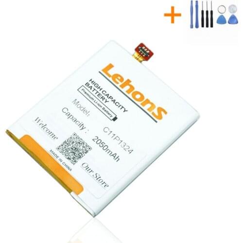 LehonS 1x New Arrival C11P1324 Mobile Phone Battery for ASUS ZenFone 5 T00F T00J A500G Z5 A500 A500CG A501CG A500K Batteries 35g