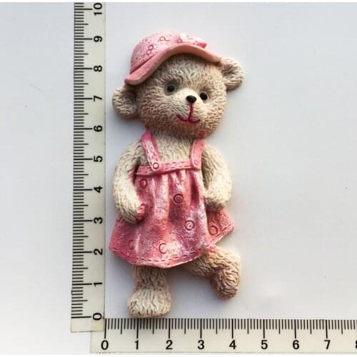 Fridge Magnet Creative Travel Commemorate Crafts 3D Ornaments Magnetism Resin Material Refrigerator Stickers