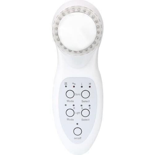 MIni LED Photon 3MHz Ultrasound Deep Cleaning Anti Aging Beauty Salon Deice Skin Tightening System