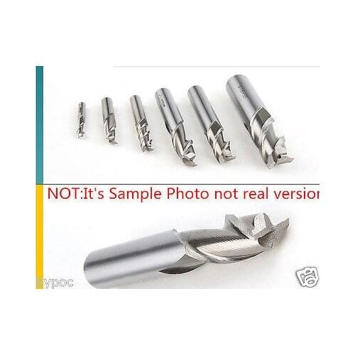 4mm 5mm 6mm 4pcs set HSS end mill cutter