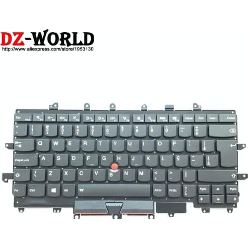 New Brazilian Backlit Keyboard for Lenovo Thinkpad X1 Carbon 4th Gen 4 MT: 20FB 20FC Brazil Backlight Teclado SN20K74750 00PA702