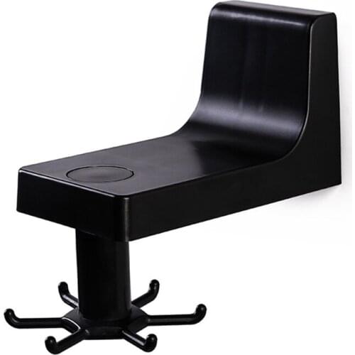 Simple Kitchen Swivel Hooks Wall Hanging Non-Perforated Storage Shelves Home Decoration Practical and durable storage rack