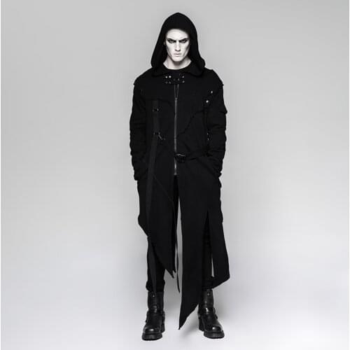 PUNK RAVE Hooded Jackets For Men