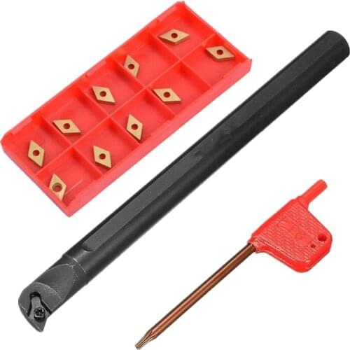 S08K-SDUCR07 S10K-SDUCR07 S12M-SDUCR07 S16Q-SDUCR07 Internal Turning Tool holder+10p DCMT070204 carbide inserts CNC turning tool