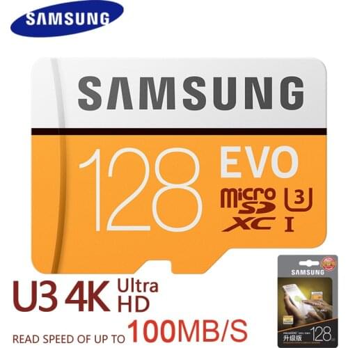 SAMSUNG EVO Memory Card 16GB 32GB SDHC 64GB 128GB SDXC TF Flash Card Micro SD Cards UHS-I Class10 C10 U3 For smart phones