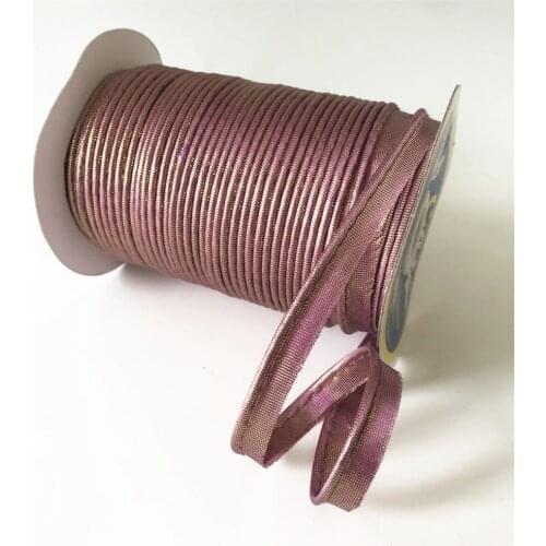 12mm Satin Bias Cord,AW Brand handmade For DIY Garment Sewing And Trimming cord high quality and 100% cotton rope