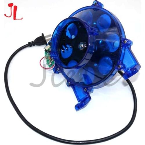 110V Coin Blue Motor Coin Hopper Arcade Motor with Coin Bucket For Casino Games Machine Gambling Slot Machine Accessory