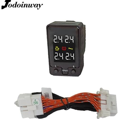 OBD TPMS No Need Sensor ABS Tire Pressure Monitor Tyre Pressure Monitoring Alarm System For Toyota Rav4 Siena 2015 Alphard 2017