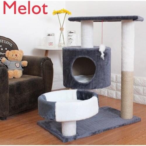Cat Supplies Internet Celebrity Cat Climbing Rack Cat Nest Cat Tree Integrated Cat Climbing Rack Small Cat Scratch Board