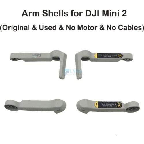 Genuine DJI Mini 2 Arm Shell Cover without motor and cable Repair part for Mavic Mini 2 Replacement (Used)