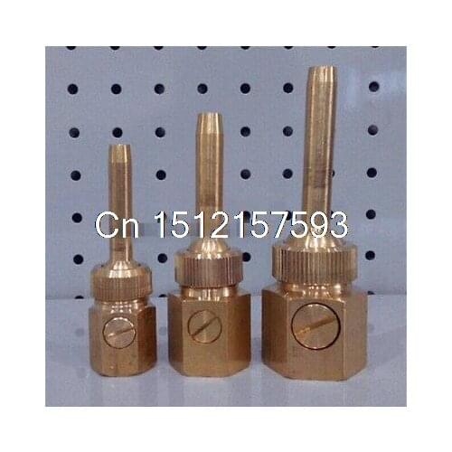 1/2"DN15 Adjustable Water Flow Brass Universal Straight Garden Fountain Nozzle
