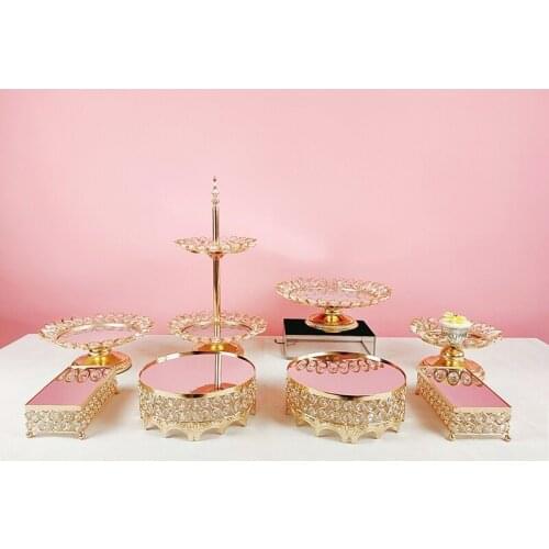 3pcs-9pcs Cake Stand Cupcake Tray Tools Gome Decoration Dessert Table Decorating Party Suppliers Wedding Display