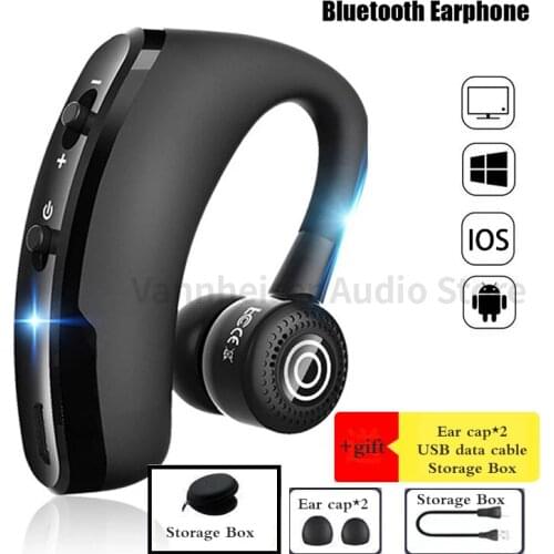 Bluetooth 5.2 Earphones TWS Wireless Business Headphones with Microphone Sport Earbuds Waterproof Headset For PC Mobile phone