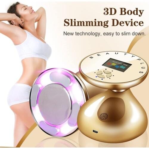 Ultrasonic Cavitation EMS RF LED Body Slimming Massager Machine Face Lifting Fat Burner Firming Device Anti Cellulite