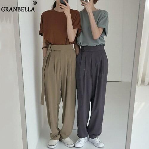 GRANBELLA Women's Loose Pants