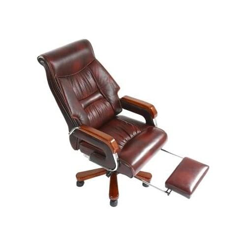 Leather of human body engineering office chair massage can lie swivel chair leather of large chair