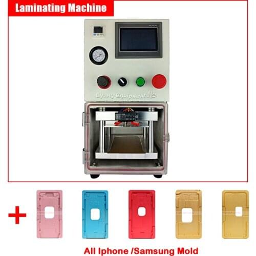 LY 9100 7 inch desktop 3 in 1 multi-functions Layer OCA laminator for curved edge mobiles