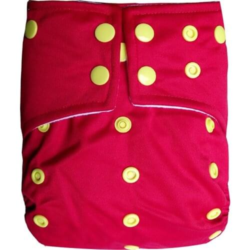 Washable Baby Cloth Diapers Double Gusset One Size Sleepy Baby Cloth Nappy