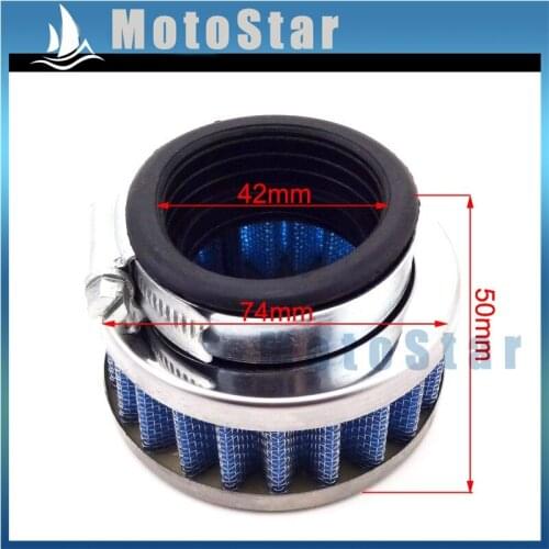 42mm Air Filter Clearner For Chinese 47cc 49cc Pocket Bike Minimoto Dirt ATV Quad Go Kat Buggy Scooter