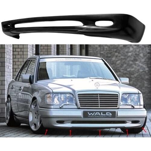 For Mercedes W124 S124 C124 A124 FRONT BUMPER LIP WALD Style GOOD QUALITY FRP PART WORLDWIDE FREE SHIPPING