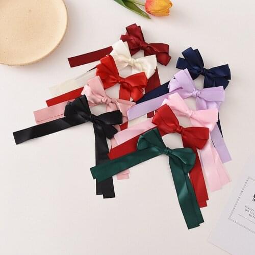 Women Vintage Striped Bow plaid Scrunchie For Girls Ponytail Holder Elastic Hair Bands ties Rubber Headwear Hair Accessories