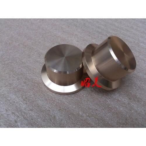 Diameter 48mm handle diameter 36mm high 26mm aluminum solid volume knob audio amplifier potentiometer knob