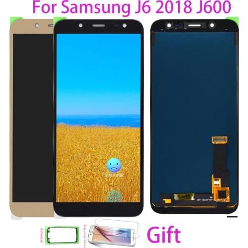 Test LCDs Screen For Samsung J600 J6 2018 Adjust LCD Display Touch Screen Digitizer Assembly For Samsung Galaxy J6 J600F J600G